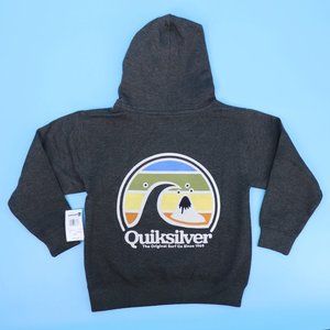 Quiksilver Boy's M/12 Black Sun Gazing Hoodie